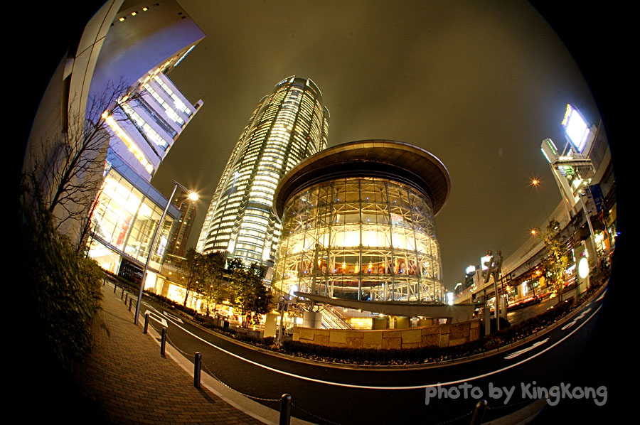 roppongi hill night fisheye 2.jpg - Night Shot